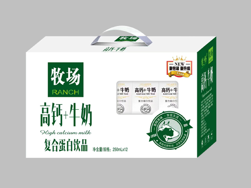 河南高鈣+牛奶復(fù)合蛋白飲品大開窗禮盒